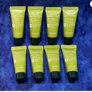 8 pc Lot ~ Tony Moly ~ The Chok Chok ~ Green Tea Foam Cleanser ~ 20mL / .67 oz